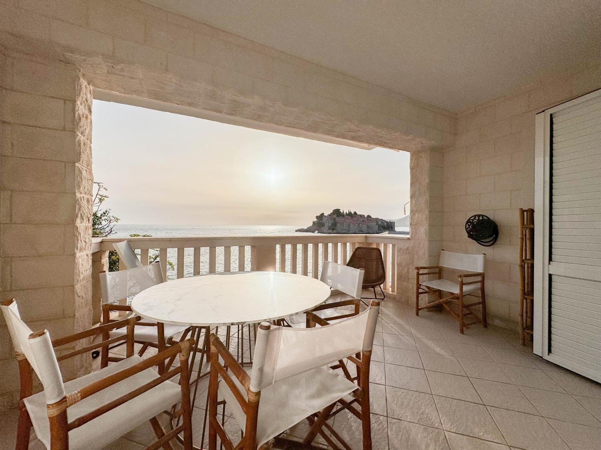 Apartment Radovic Sveti Stefan Exteriör bild