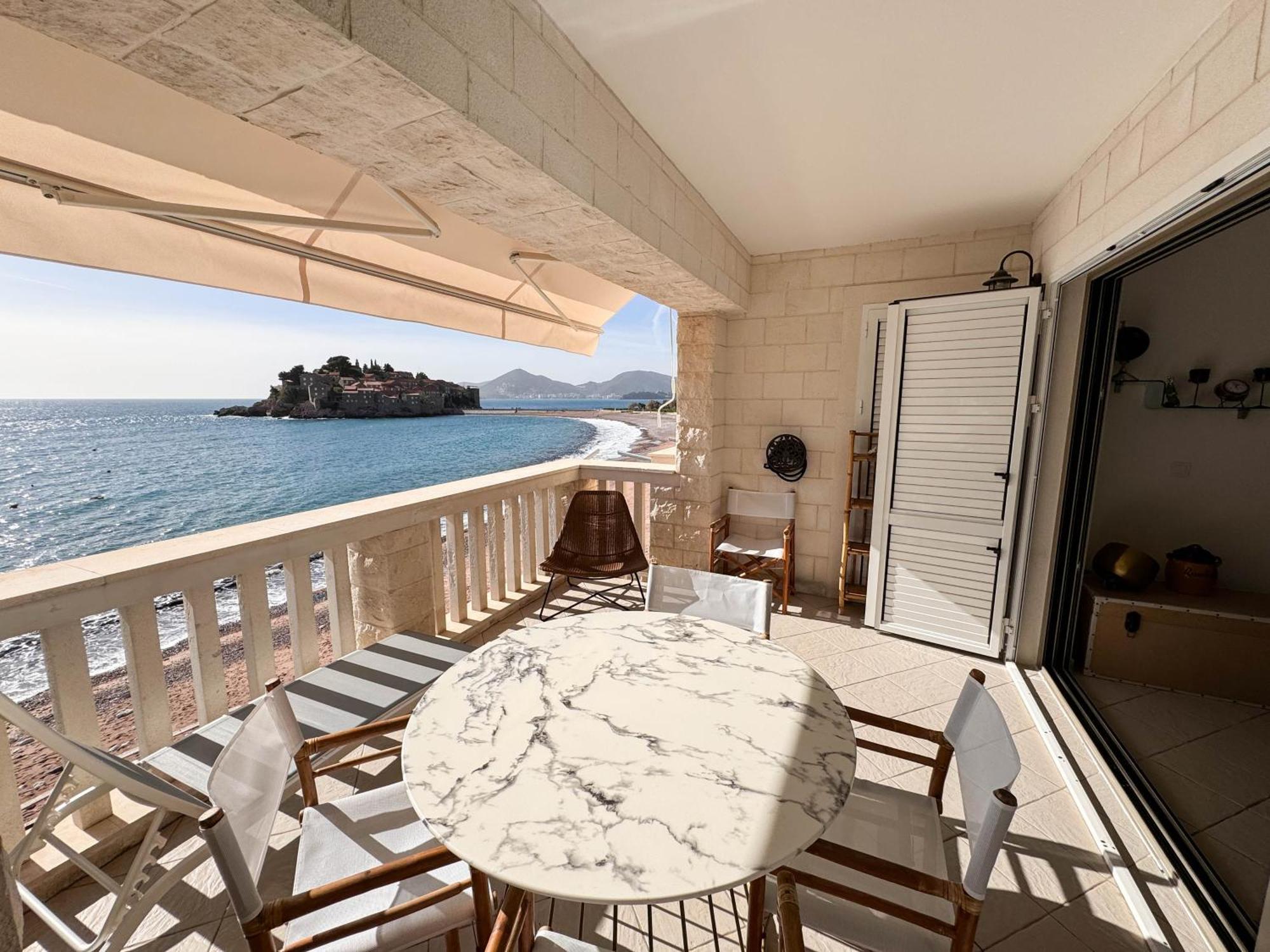 Apartment Radovic Sveti Stefan Exteriör bild
